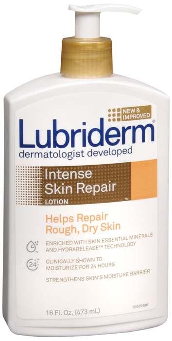 Lubriderm Lotion Intens Repair 16 Oz  By J&J Consumer  USA  