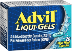 Advil 200 mg Caplet 20 by Pfizer