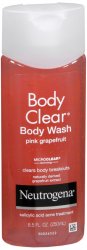 Neutrogena Body Clear Wash Grapfrt 8.5 Oz By J&J Consumer