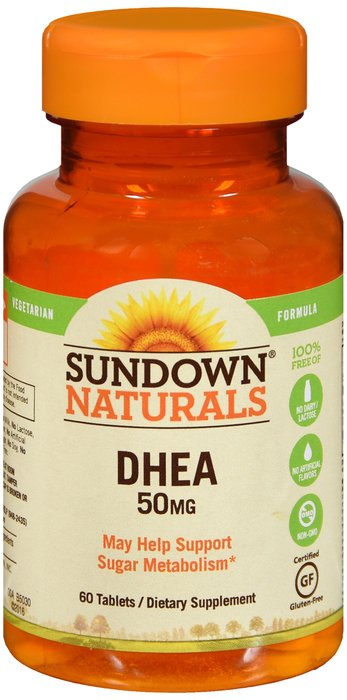 DHEA 50mg Tablet 60 Count Sundwn
