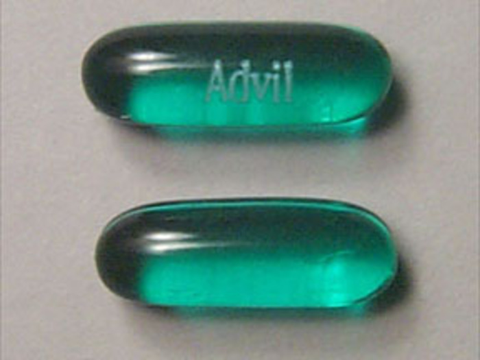 Advil Ibuprofen Dual Action with Acetaminophen Back Pain 72 Caplets