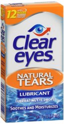 Clear Eyes Tears Natural Mild Bottle 0.5 oz By Medtech USA