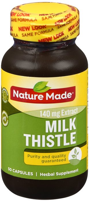Milk Thistle Capsule 50 Count Nature Made