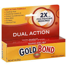 Gold Bond Medicated Anti-Itch Cream Maximum Strength - 1 Oz Tube case of 24