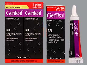 genteal lubricant gel severe Genteal® Tears Severe Dry Eye Gel, 10 g main image 1