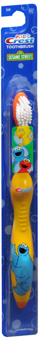 Pack of 12-Crest Kids Sesame Street Soft Bristles Toothbrush 1ct