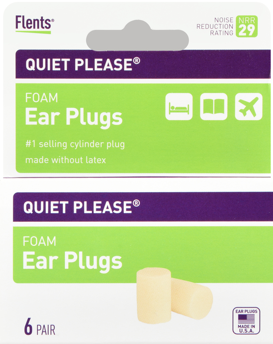 '.Ear Plug Quiet Please Foam Nrr.'