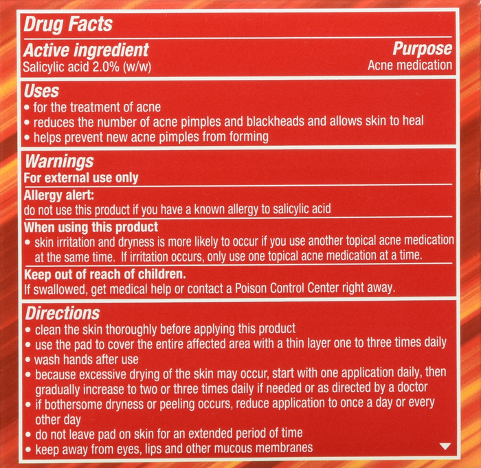 Stridex Maximum Strength Pad 55Ct By Blistex