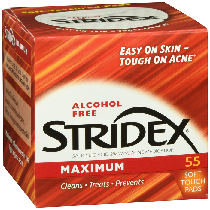 Stridex Maximum Strength Pad 55Ct  By Blistex