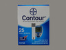 Case of 12-Bayer Contour Test Strip 25 Count 