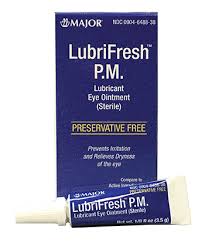 Artificial Tears Opthalmic Ointment Lubrifresh PM 3.5Gm