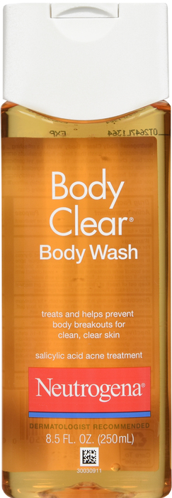 Pack of 12-Neutrogena Body Clear Wash Original Liquid 8.5 oz By J&J Consumer USA 