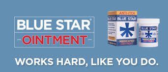 Item No.:OTC092298/D Blue Star Ointment Anti-Itch 2 oz One Case Of 144 Category: OTC:Analgesic External:Blue Star UPC Package Code: 3-68429-20102-7 368429201027 UPC Case Code: 00-3-68429-20144-7 Packa