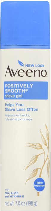 Aveeno Positively Smooth Shave Gel 7 Oz   By J&J Consumer