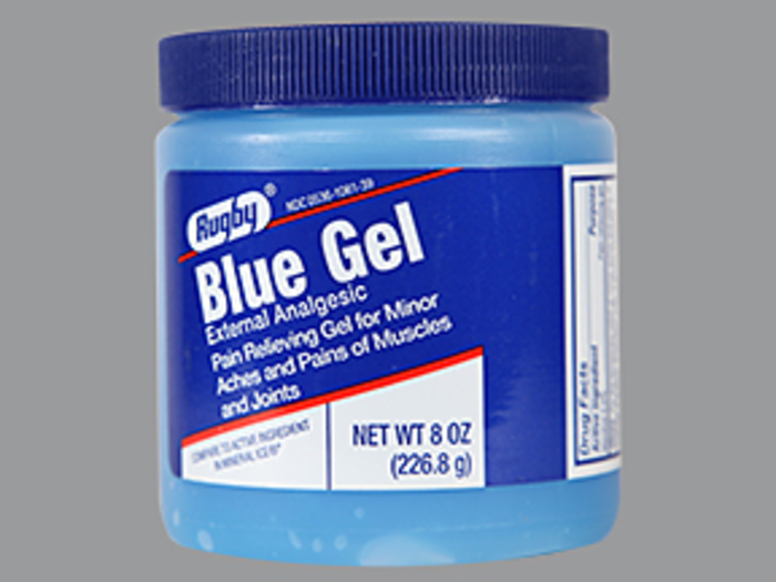 Blue Gel Muscle 2 % Gel 8 oz by Major Pharma