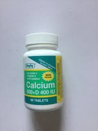 '.CALCIUM+D 600MG TABLET 60CT WATSON by MA.'