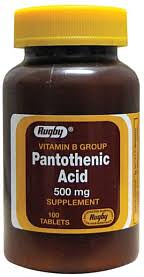 '.Pantothenic Acid 500mg Tab 100.'