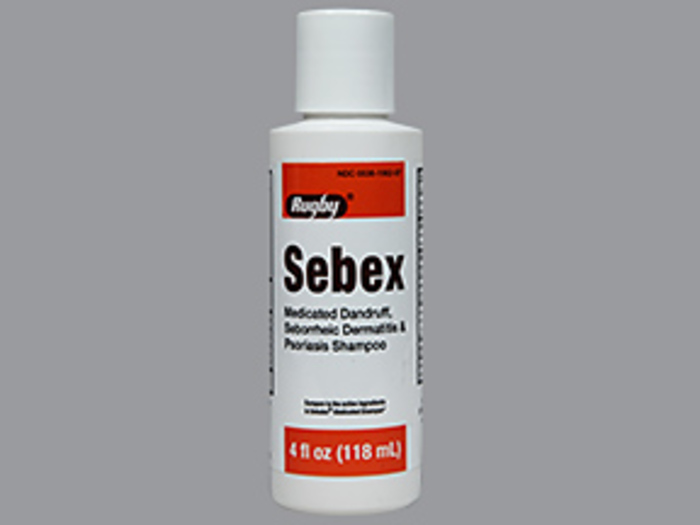 Sebex Shampoo 4 oz salicylic acid/sulfur OPICAL SHAMPOO 2 %-2 % by Major Rugby