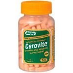 Cerovite Advanced Formula - 130 Tabs By Rugby Major Pharma One Cas