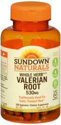 '.Sundown Naturals Valerian Root.'