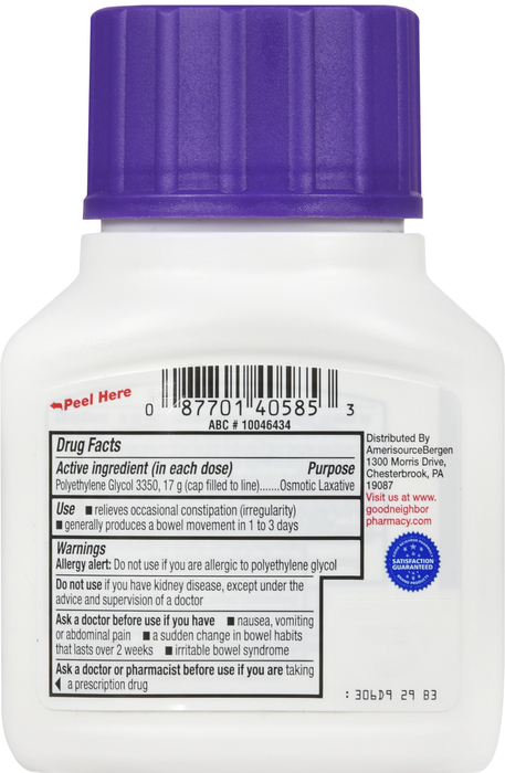 GNP Clear Lax Powder 4.1 oz By Perrigo-GNP USA 