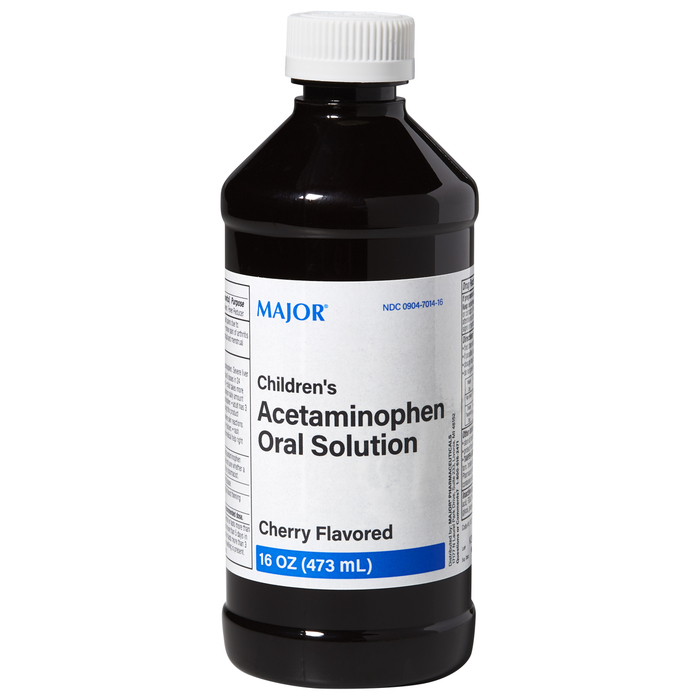 Case of 24-Acetaminophen 160 Mg/5ml Liquid 16 oz 