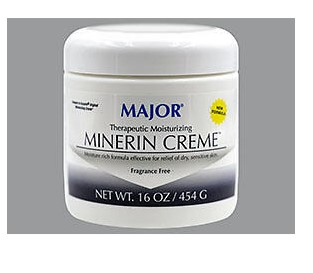 Minerin Dry Skin Cream 480Gm By Major Pharma