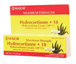 Hydrocortisone Aloe 1% Cream 1 Oz by Major Pharma