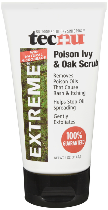 Case of 12-Tecnu Extreme Poison Ivy Scrub 4 Oz By Tec Laboratories