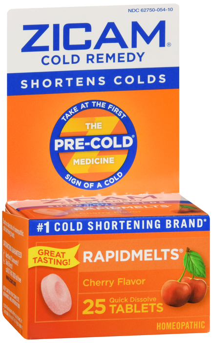 Zicam Rapidmelt Cherry Tab 25 By Emerson Healthcare USA 