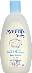 '.Aveeno Baby Wash/Shampoo 8 Oz .'