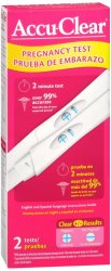 Accu-Clear Early Pregnancy 2 Tests