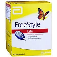 Case of 12-Freestyle Lite Meter By Abbott Diabetes Care