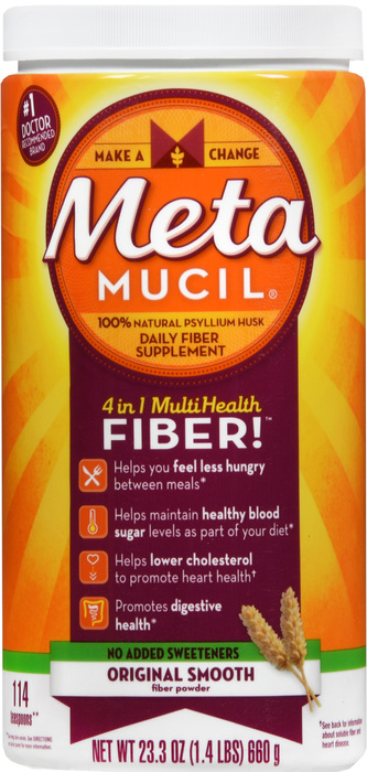 Pack of 12-Metamucil Smooth Original S/F Powder 114DS By Procter & Gamble Dist Co USA 