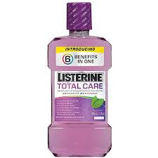 Listerine Total Care Anticavity Mouthwash Fresh Mint - 16.6 Fl oz
