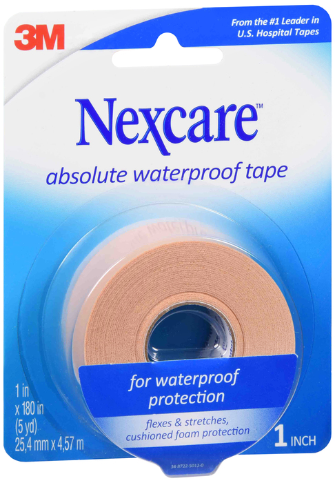 Nexcare Hospital Grade Waterproof First Aid Tape 1 in x 180 in 1ct #731