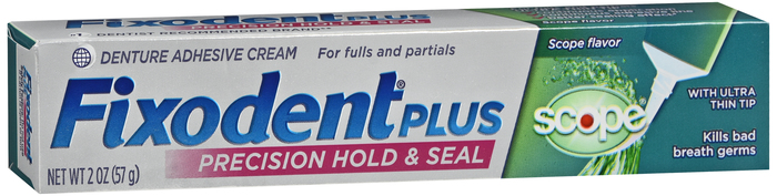 Pack of 12-Fixodent Cream+Scope Cream 2 oz By Procter & Gamble Dist Co USA 