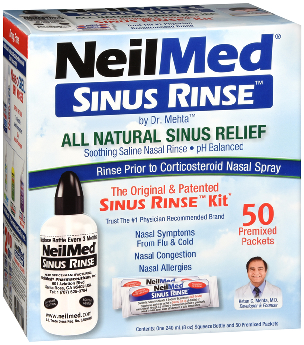 Sinus Rinse Complete Kit By Neilmed Pharmaceuticals USA 