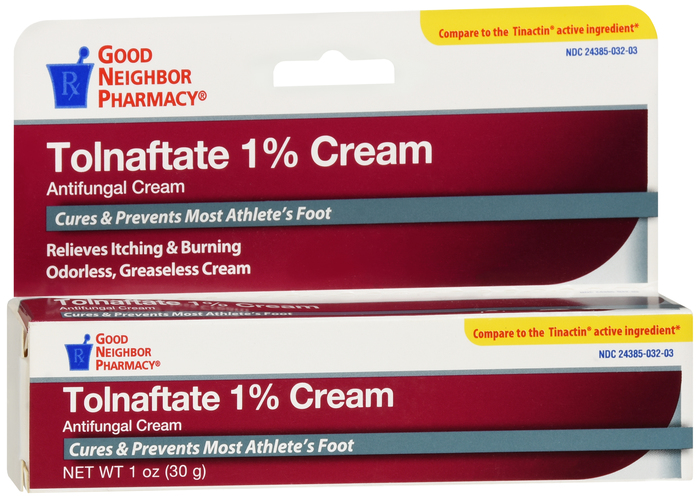 GNP Tolnaftate 1 % AF Cream 1 oz Cream 1% AF 1 oz By Taro Pharma/GNP USA 