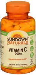 Sun Down Vit C 1000 mg Tab 133 By Nature's Bounty