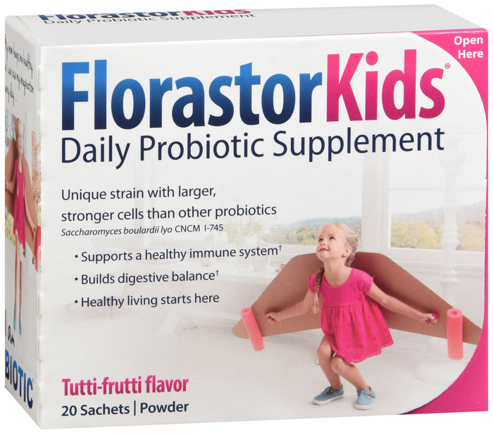 Florastorkids Daily Probiotic Supplement 250mg Powder Sachets 20 C