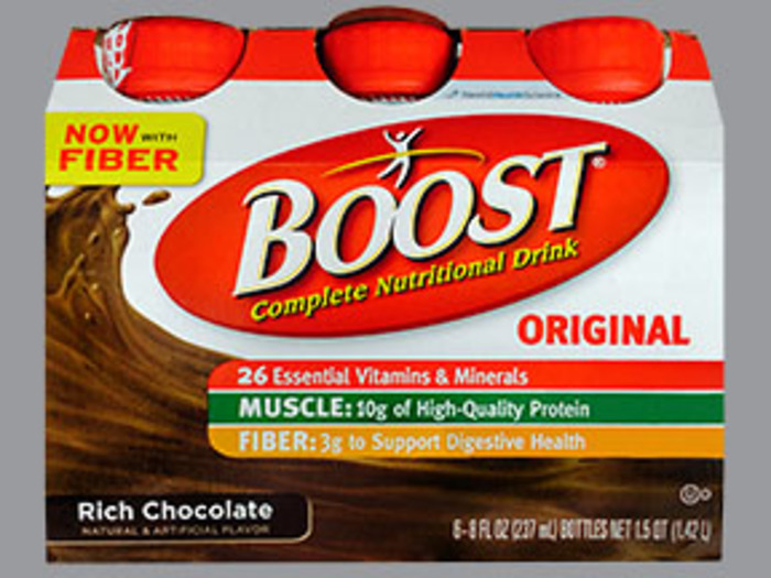 Boost Original Energy RTU Chocolate Retail  Liquid 4X6X8 oz By Nestle Clinical Nutritional USA 