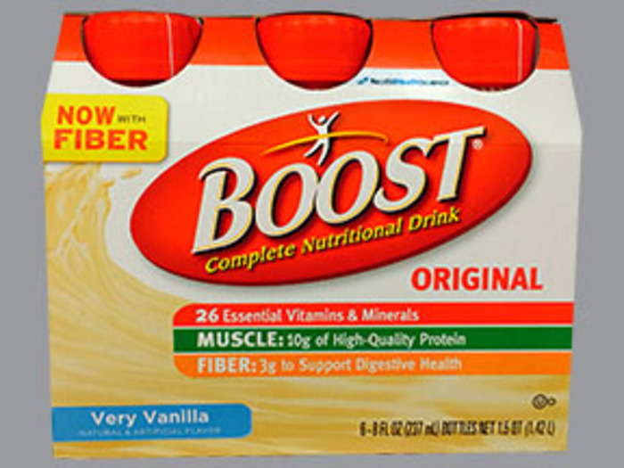 Boost Original Energy RTU Vanilla Retail  Liquid 4X6X8 oz By Nestle Clinical Nutritional USA 