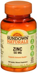 Sd Zinc Gluc 100 By Nature's Bounty