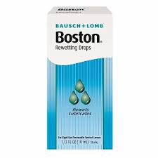 Boston Rewetting Drops - 0.33 Fl oz 