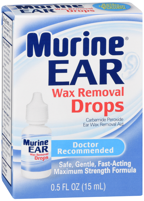 Case of 36-Murine Ear Wax Remover Drop 0.5 oz by Medtech