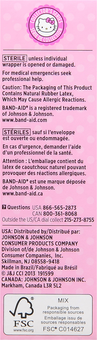Band Aid Kids Hello Kitty Asst Bandage 20 By J&J Consumer USA 