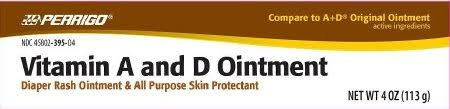 Vit A-D Ointment 4 oz By Perrigo Co it A-D Ointment 4 oz By Perrigo Co Item No.:4955827 955827 NDC No.: 45802039504 45802-0395-04 4580239504 45802-0395-04 UPC No.: 345802395047 3-45802-39504-7 345802