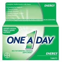 One-A-Day Multivitamin/Multimineral Energy Tablets - 50 Tablets One A Day 