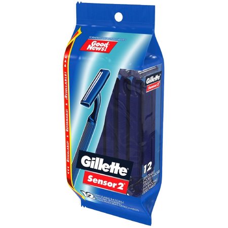 Gillette Good News Sensor2 Disposable Razors 12 Ea